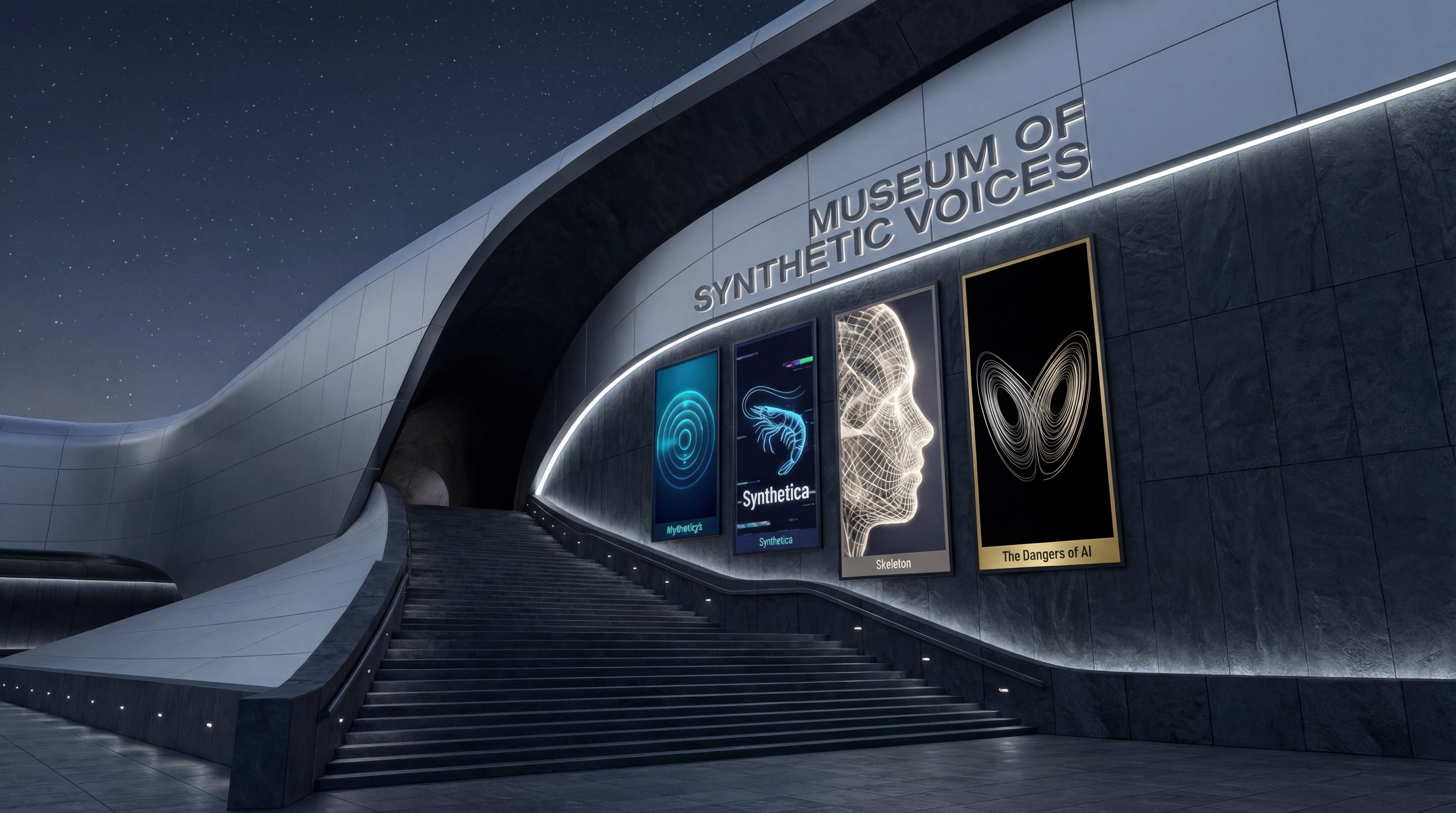 Facciata del Museum of Synthetic Voices